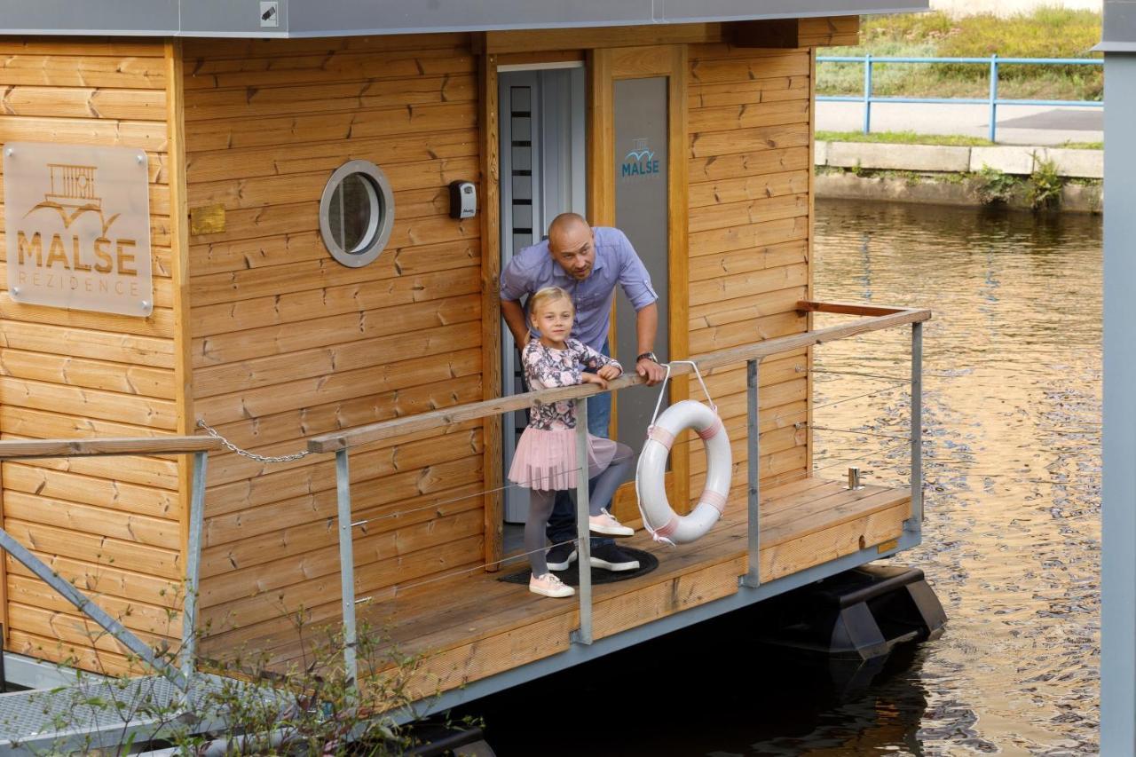 Rezidence Malše - Unikátní apartmány na vodě Ceske Budejovice Exterior foto